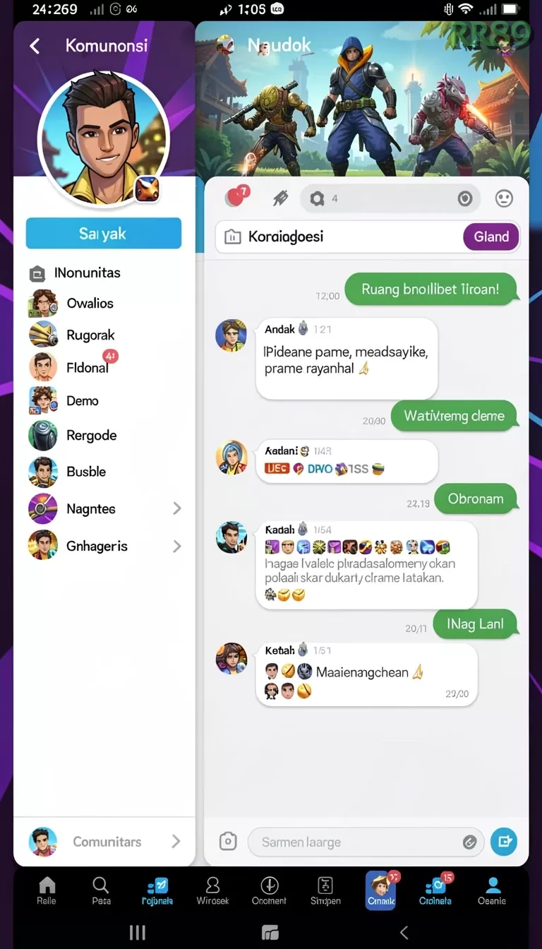 Pratinjau antarmuka rr89 — aplikasi APK resmi Android v2.5.6